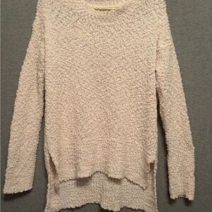 Cozy Cream Popcorn Sweater